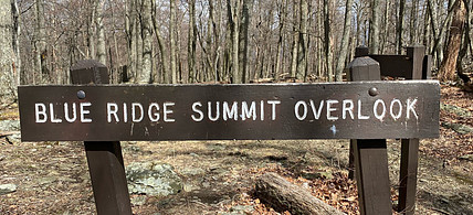Blue Ridge Summit Overlook